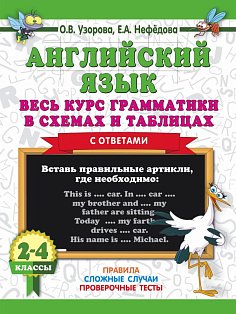 Английский язык. Весь курс грамматики в схемах и таблицах