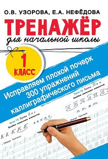 Исправляем плохой почерк. 300 упражнений каллиграфического письма